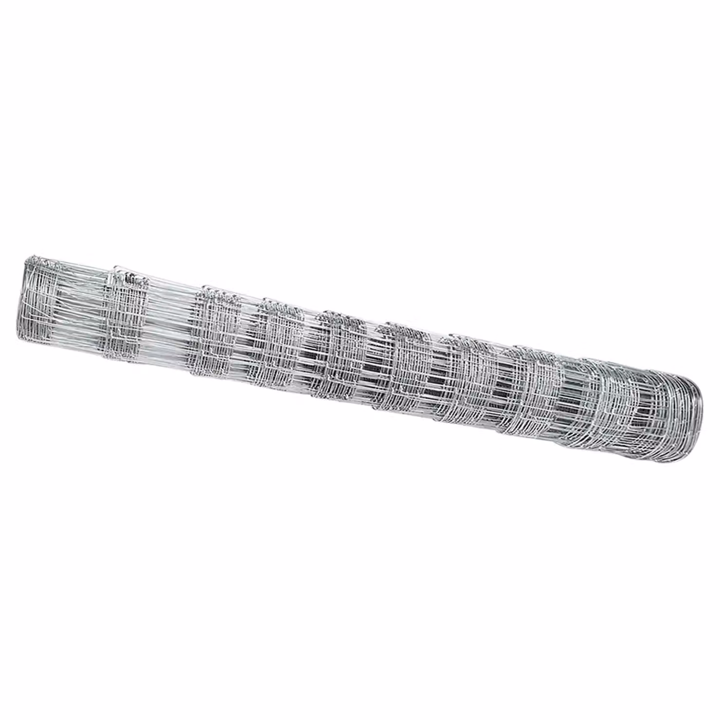 Berkfield Home Field Fence Galvanised Steel in Grey, W: 10 m, H: 1 m – 2