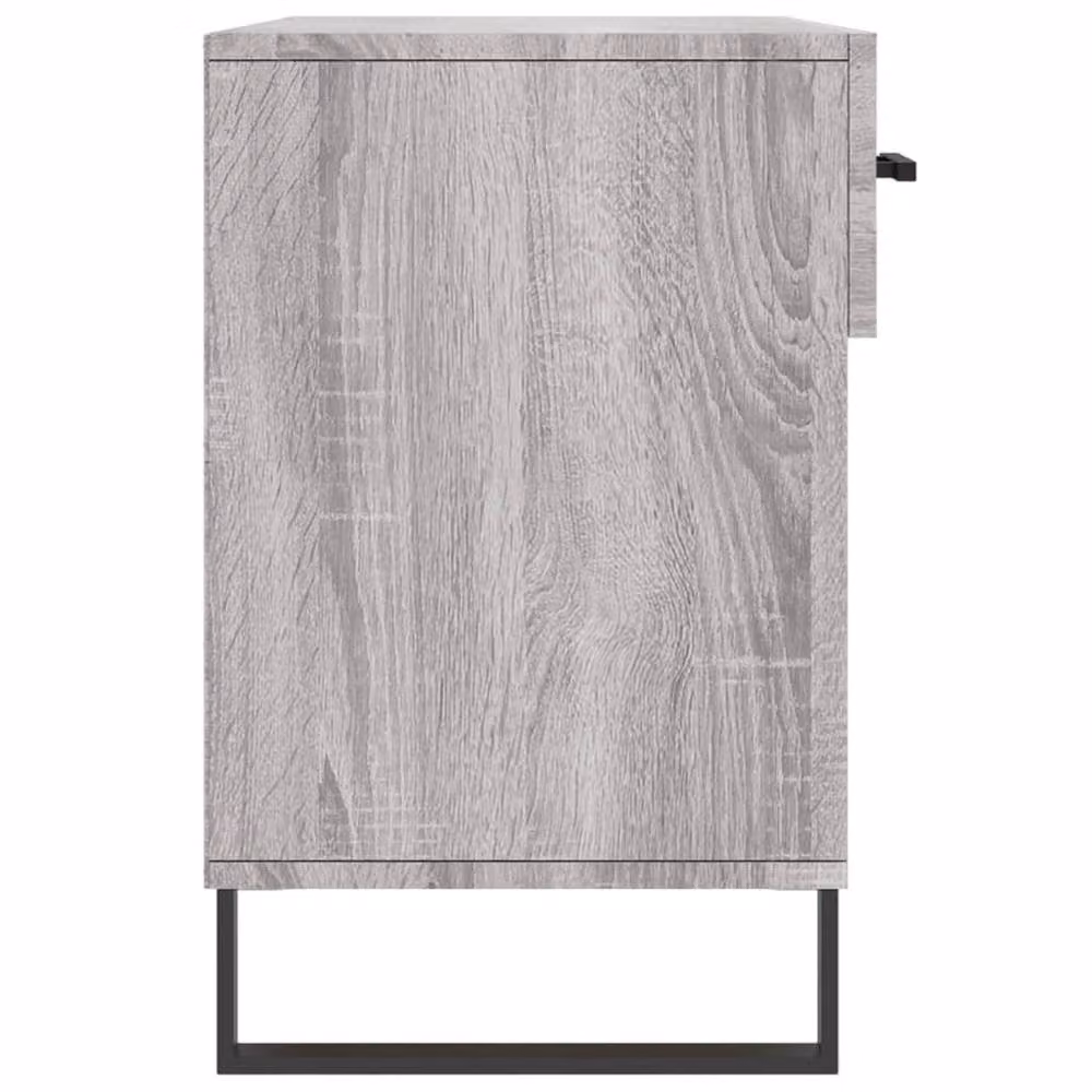 Berkfield Home Grey Sonoma Shoe Bench W/D/H: 102 x 35 x 55 cm – 4