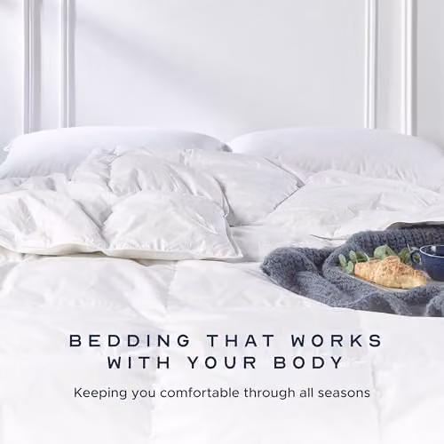 Snuggledown Luxury Goose Feather and Down Single Duvet and 2 Pillows Set, 10.5 Tog, White, W: 135 cm, L: 200 cm – 2
