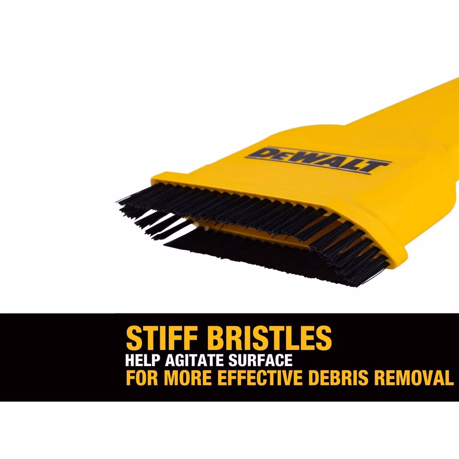 DeWalt DXVA00-4300E Claw Utility Nozzle Brush, Yellow and Multicolour – 2