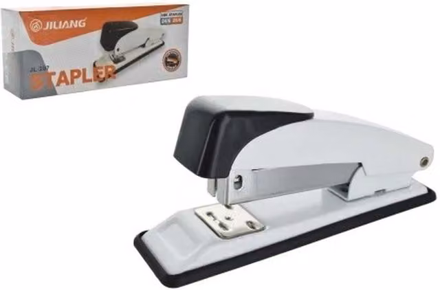 LOS Select Heavy Duty Metal Full Strip Stapler - White