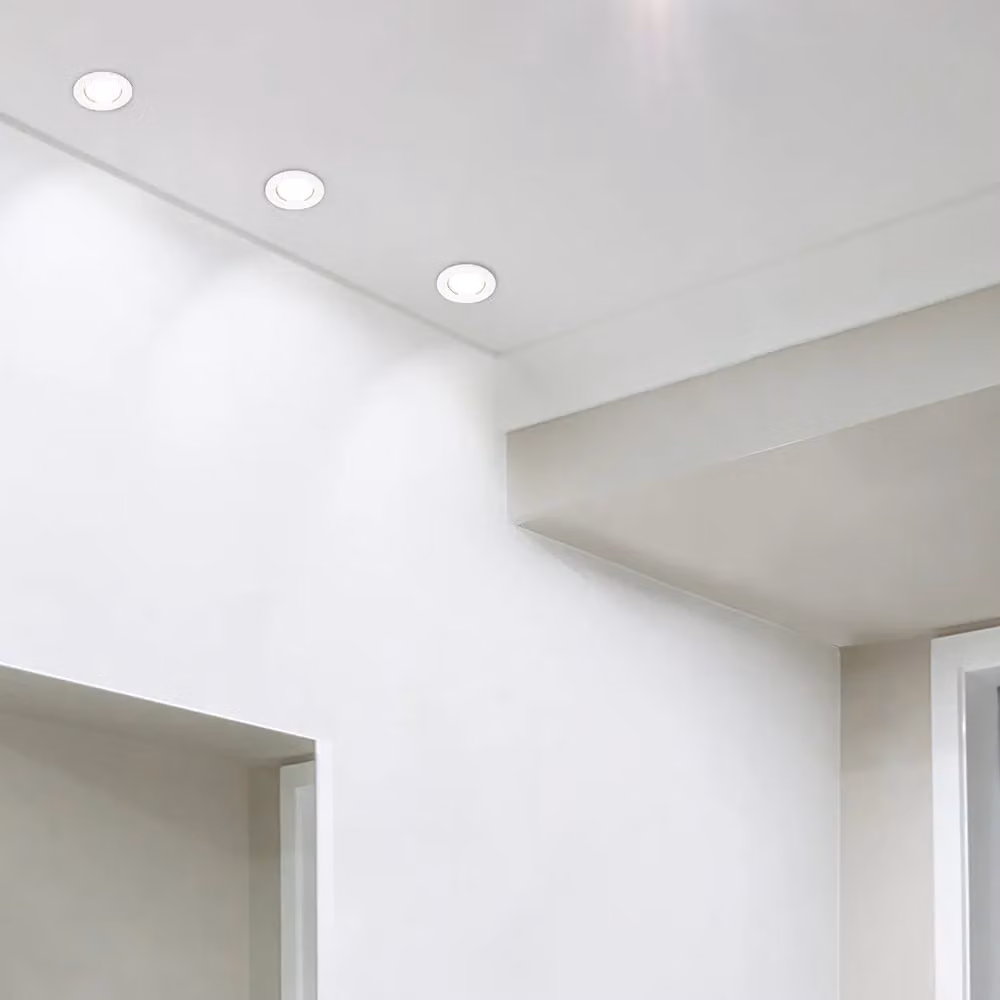 ValueLights 10 Pack White Fire Rated LED Recessed Downlight Ceiling Light Fitting GU10 – 2