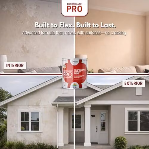 Thermilate Technologies PRO FLEX Multi-Surface All-in-One Paint and Primer, Matt, Green, 1 l – 4
