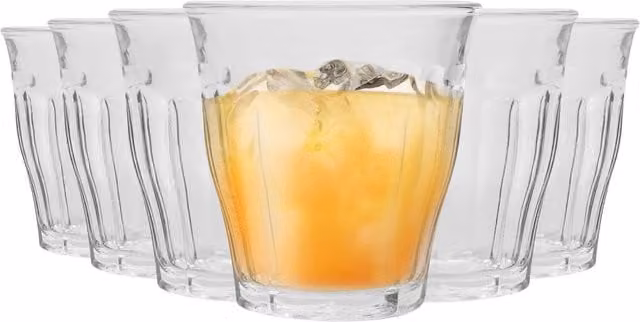Duralex Picardie Tumbler Drinking Glasses, Transparent, 310 ml