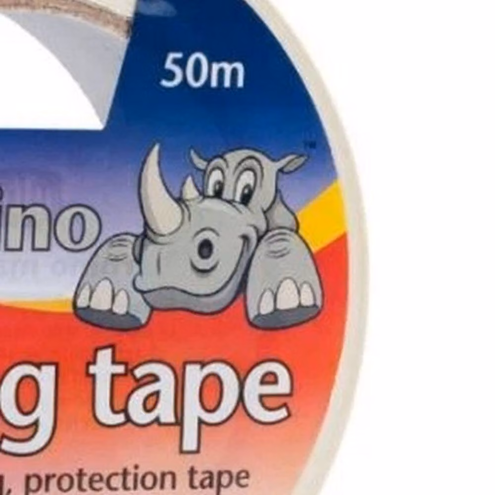 Ultratape Rhino General Purpose Paper Masking Tape, White, Width: 36 mm, Length: 50 m – 2