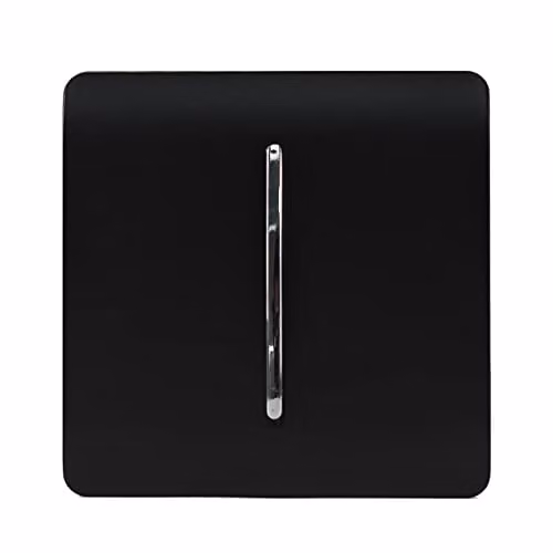 Trendi Modern Auto Retractive Doorbell Switch in Black – 2