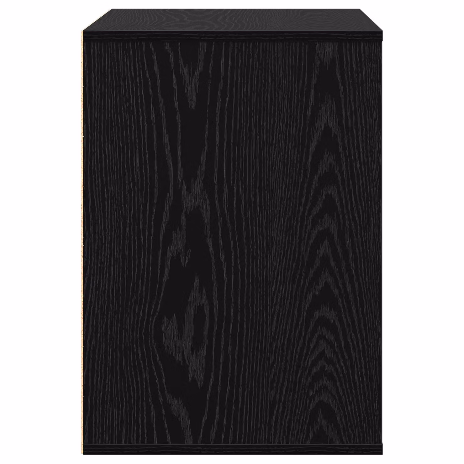 Berkfield Home Corner Chest of Drawers in Black Oak, W: 60 cm, D: 41 cm, H: 58 cm – 3