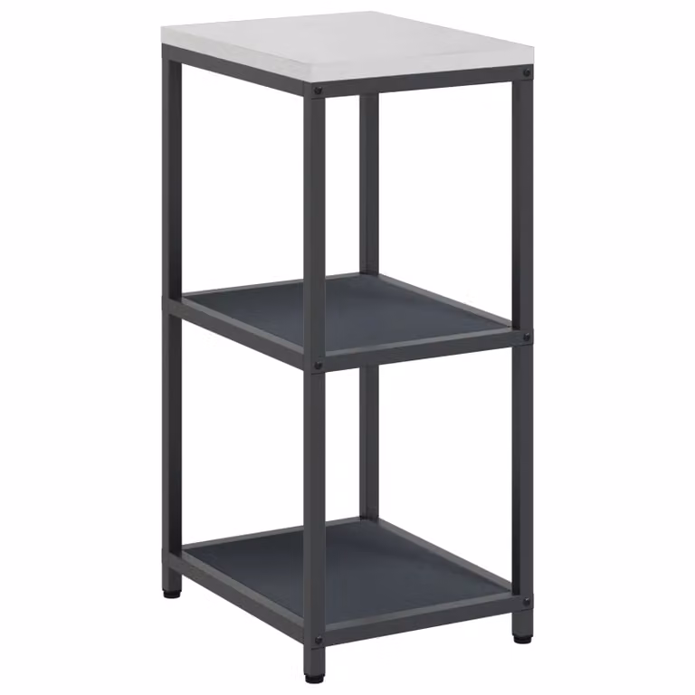 Berkfield Home Kitchen Storage Shelf in Anthracite Matt Steel