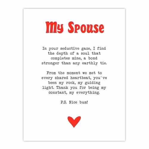 Artery8 Love Poem My Everything Romantic Poetry Wall Art Poster Print on Thick White Paper, W: 46 cm, H: 61 cm