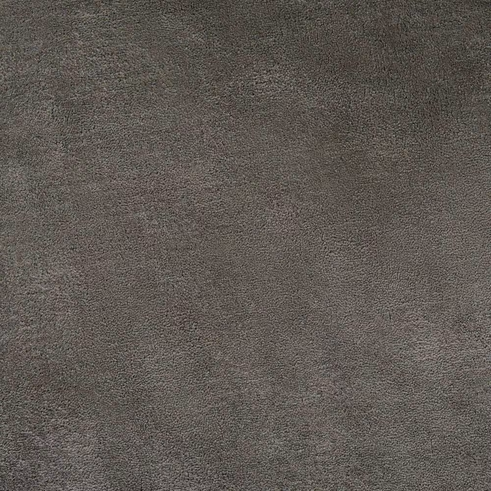 Wyld and Coco Round Dark Grey Viscose Hand-Tufted Rug, Diameter: 140 cm – 4