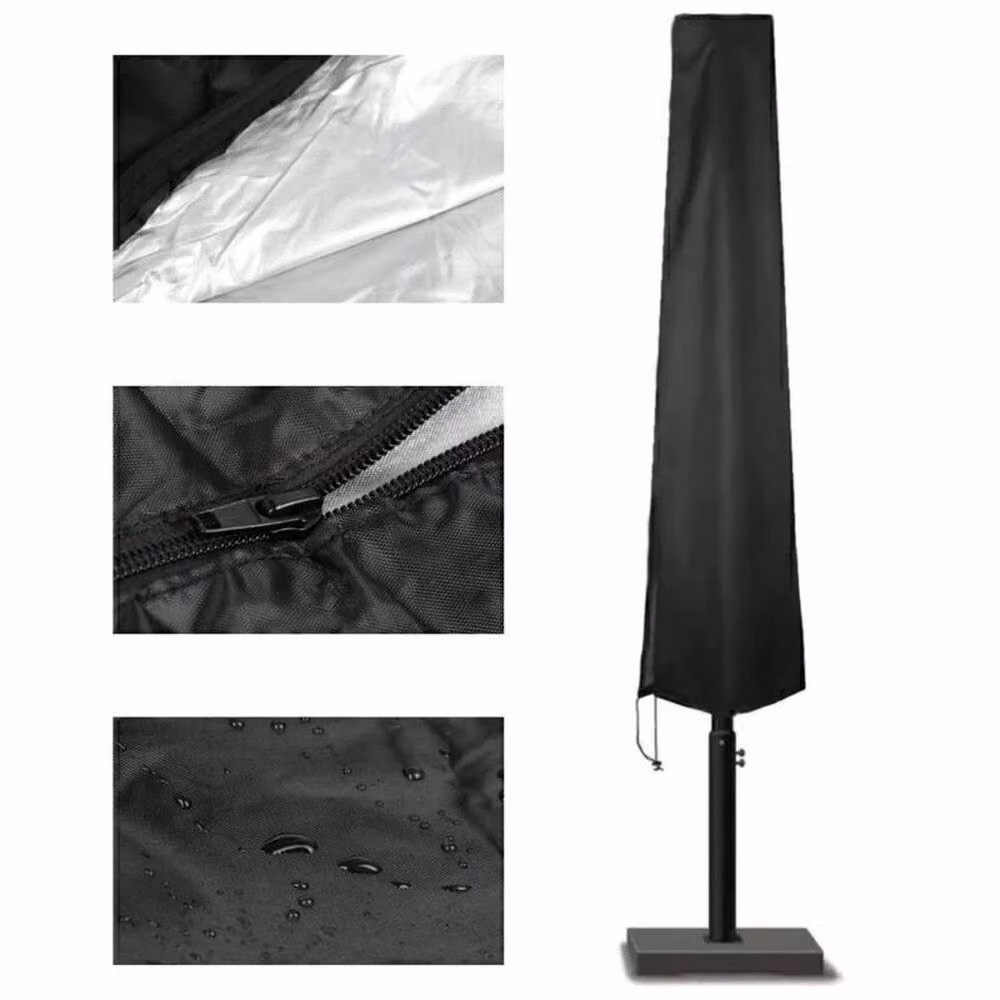 Kelvenix Waterproof Polyester Banana Parasol Cover in Black – 2