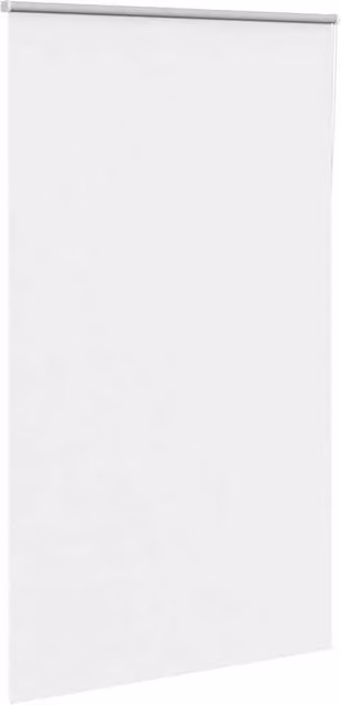 Berkfield Home White Blackout Roller Blind, Thermal Insulating Polyester Fabric, W: 125 cm, H: 210 cm