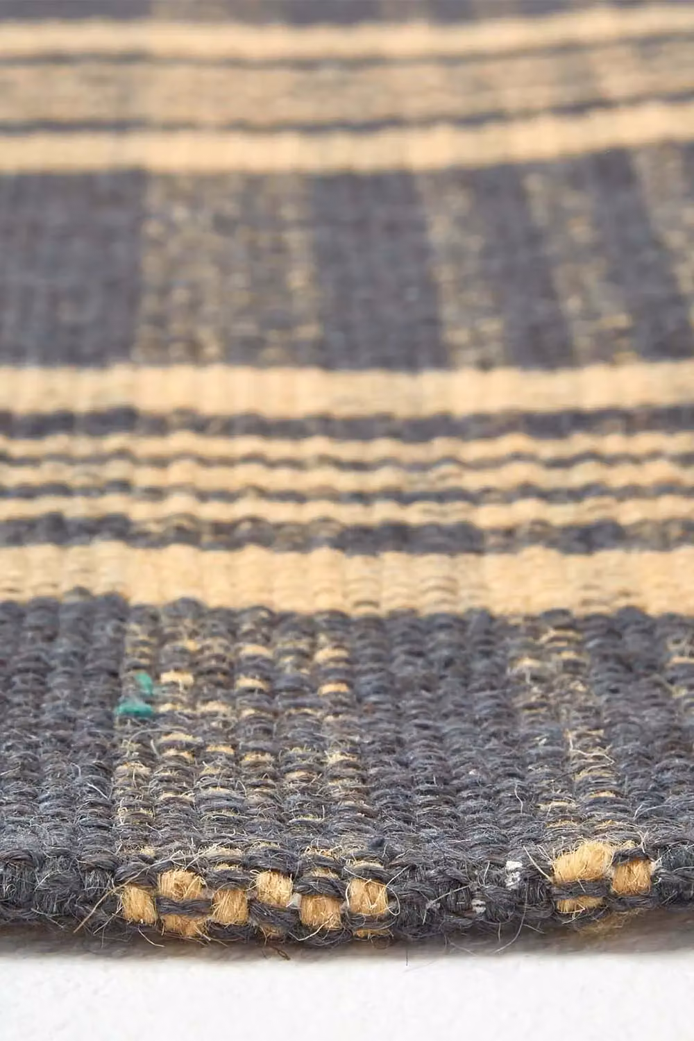 Homescapes Douglas Tartan Check Non-Slip 100% Wool Hall Runner in Grey and Yellow, W: 66 cm, L: 200 cm – 4