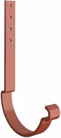 Lindab Red Steel Half Round Gutter Rafter Angle Bracket 200mm