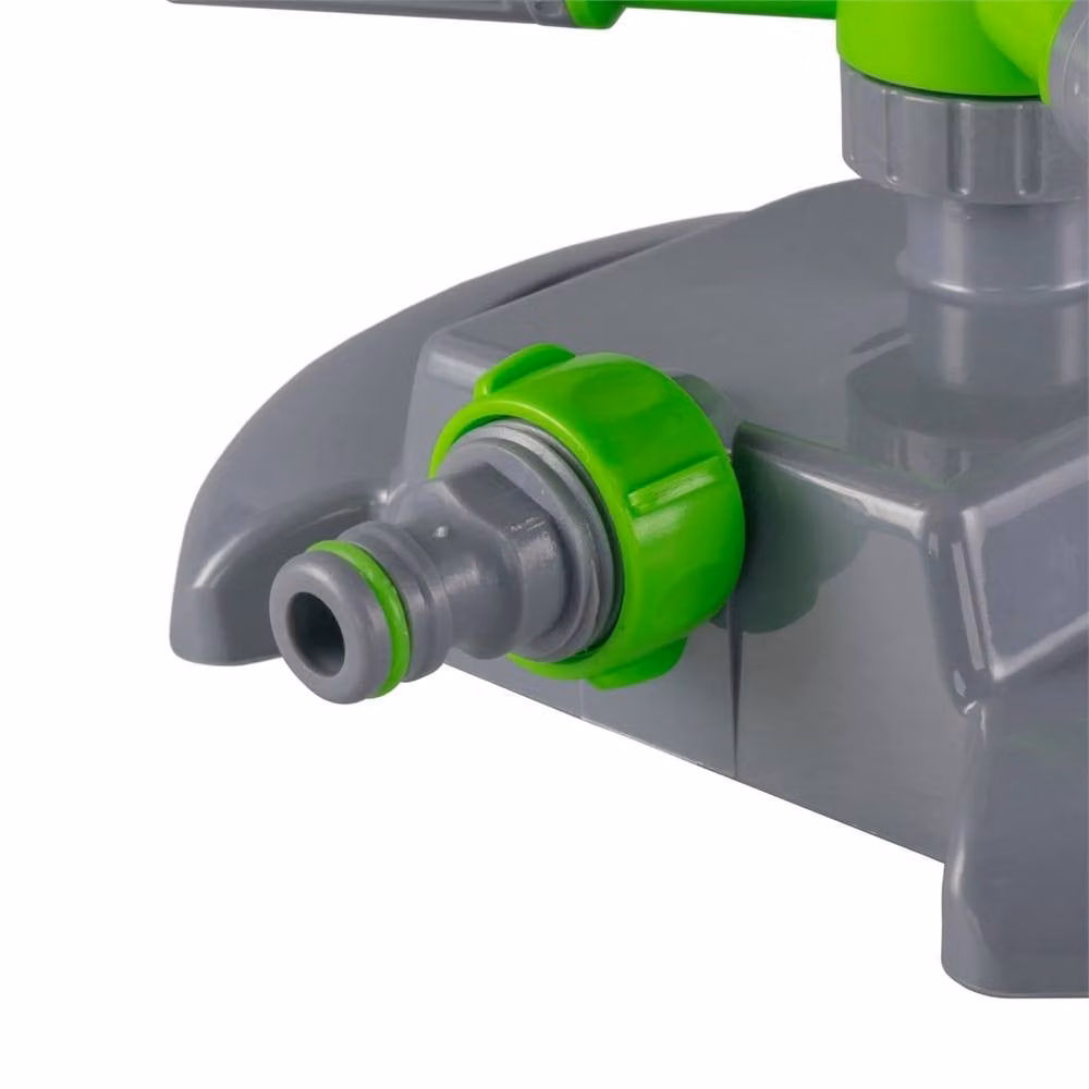 Nordara Rotating Three-Arm Lawn Sprinkler with Click Lock Garden Hose Pipe in Grey – 3