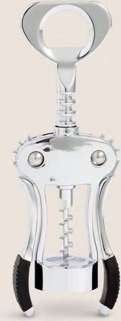 M&S Silver Stainless Steel Lever Corkscrew