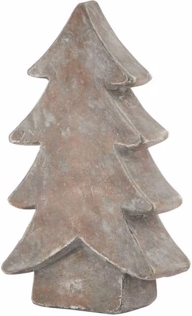 KDMD Siena Brown Ceramic Tabletop Christmas Tree