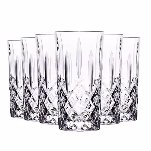 RCR Crystal Orchestra Highball Tumbler Set, 6 x 396ml, Transparent – 1
