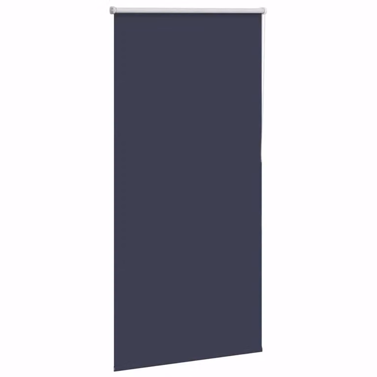 Berkfield Home Blue Marine Blackout Roller Blind, Thermal Insulating Polyester, W: 65 cm, H: 175 cm