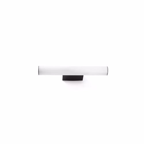 Netlighting Volga Integrated LED Picture Wall Light, Black, 5W, 3000K, IP44