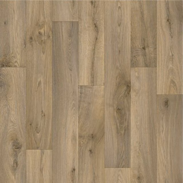 Primus Brown Wood Effect Felt Backed Vinyl Flooring Sheet, Thickness: 2.5 mm, W/D/H: 300 x 400 cm