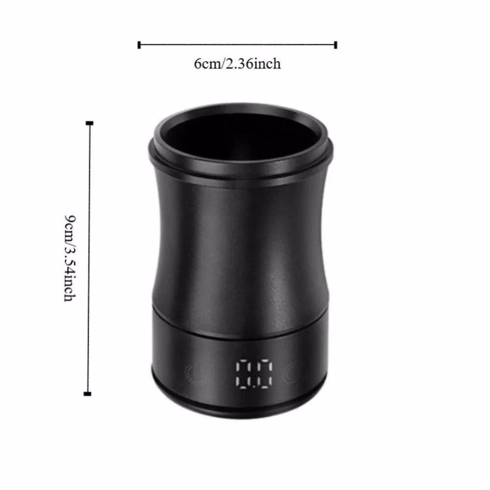 KORVIXA High-precision 58 mm Coffee Dosing Cup in Black – 2