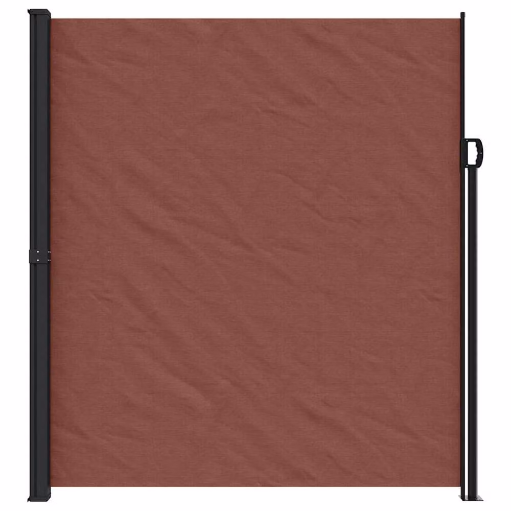 Berkfield Home Retractable Side Awning in Brown, W/D/H: 600 x 220 cm – 3