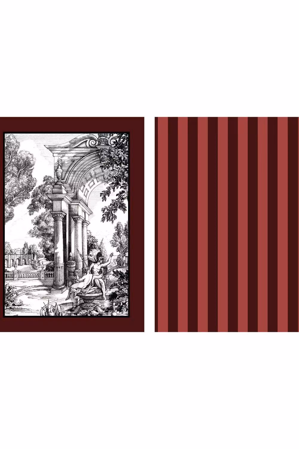 Laurence Llewelyn-Bowen Festivo Red Cotton Tea Towels, Pack of 2, W: 50 cm, H: 70 cm – 2