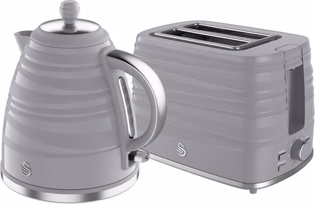 Swan Symphony Plastic Kitchen Set in Grey
