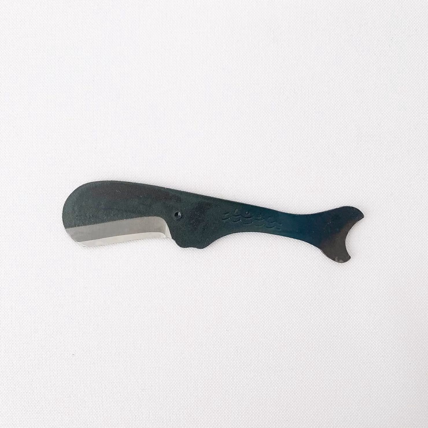Tosa Hamono TS524 Sperm Whale Utility Knife in Black Forged Carbon Steel