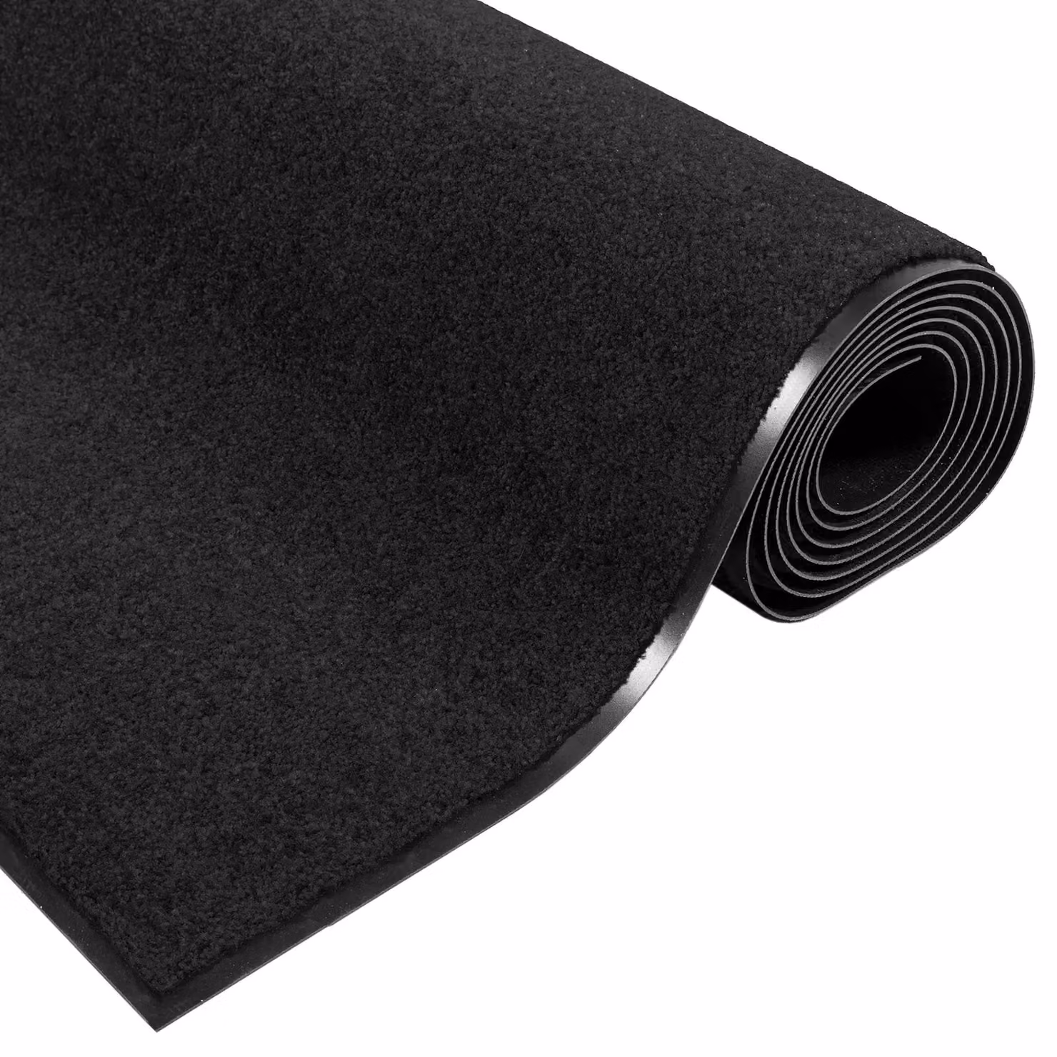 Berkfield Home Black Rectangular Door Mat, W/D/H: 300 x 120 x 1 cm – 4