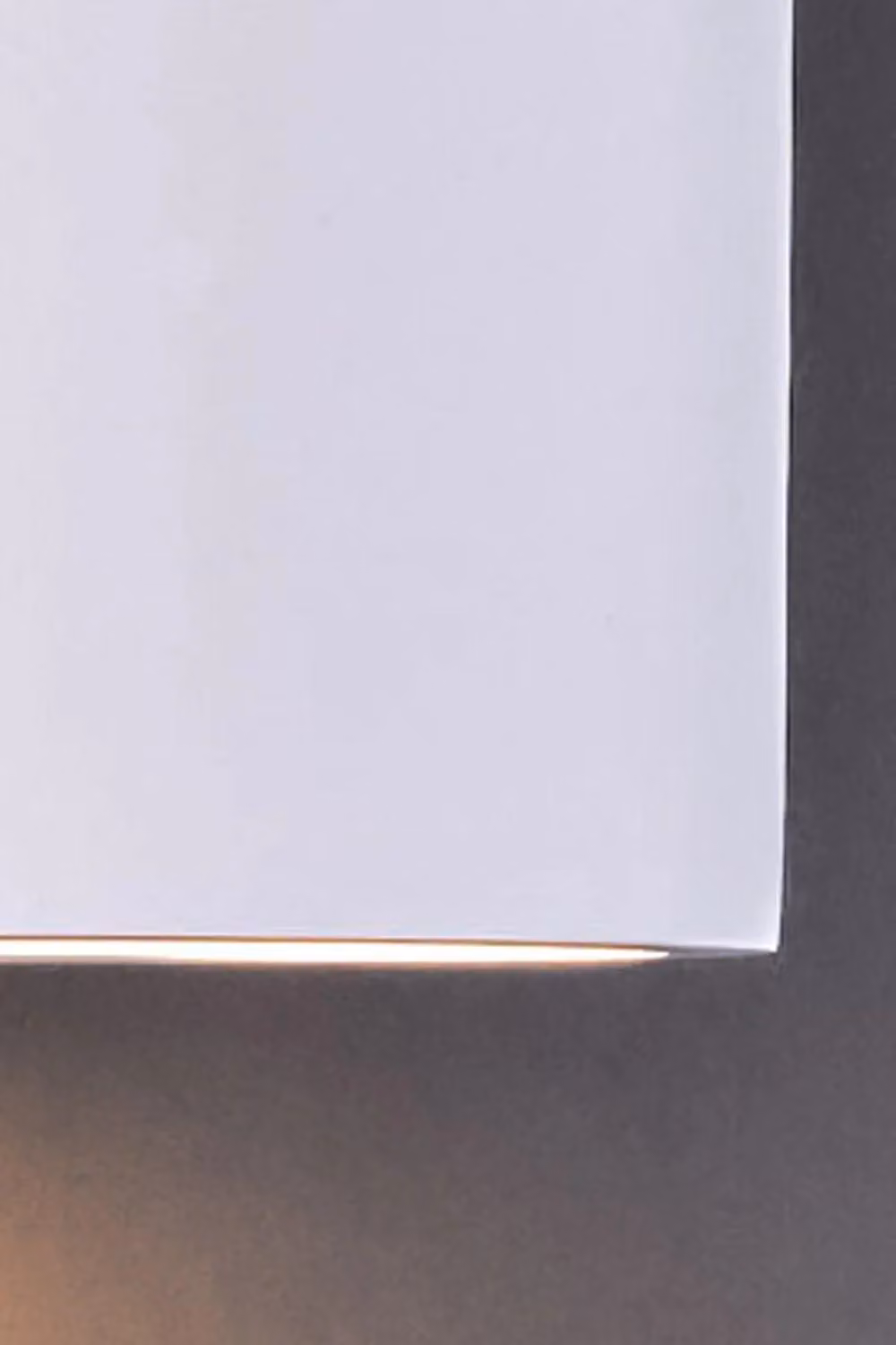 Harper Living White Ceramic Cylinder Up and Down Wall Light G9 – 4