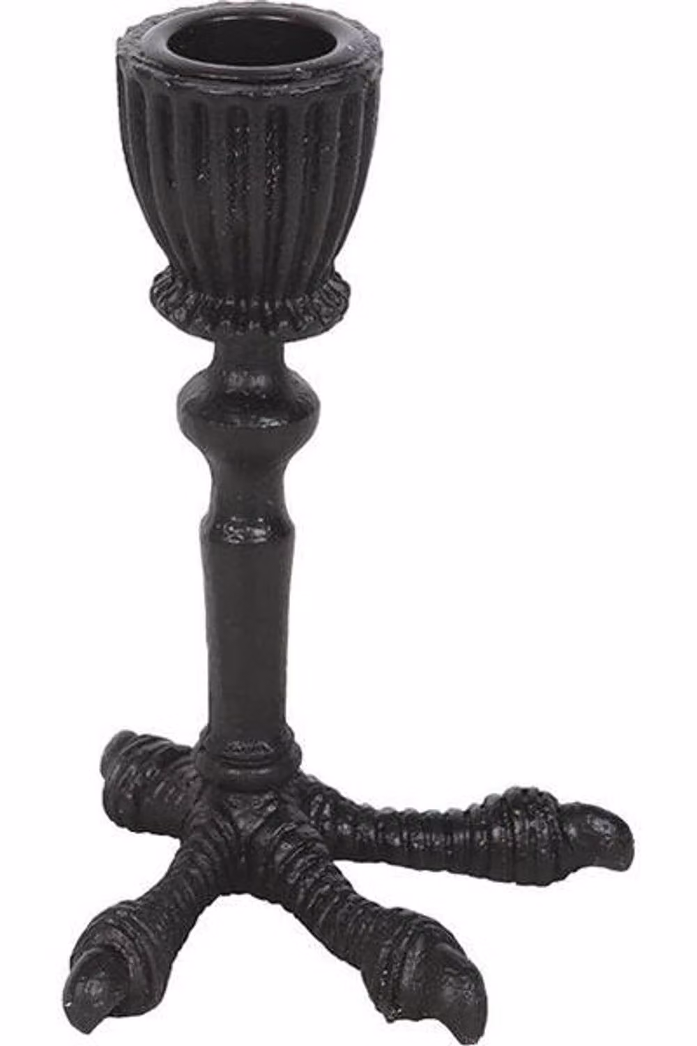 KDMD Raven Claw Taper Candle Holder in Black Metal – 2