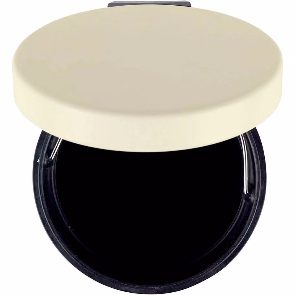 Kelvenix 3L Stainless Steel Pedal Bin with Removable Inner Bucket, Beige – 2