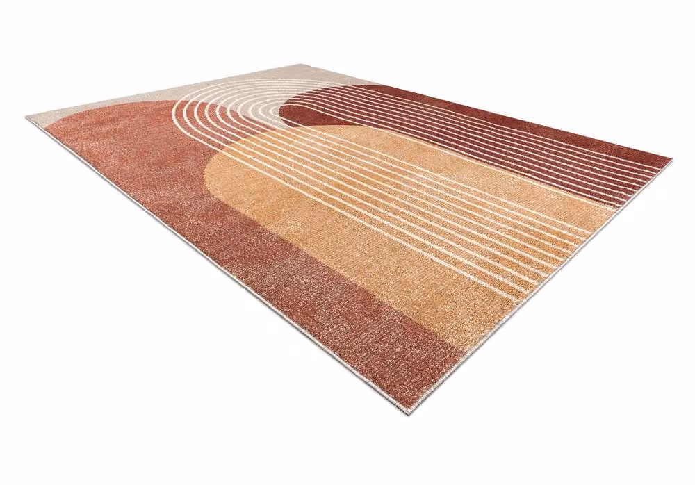 RugsX Fusion Geometric Modern Rug in Beige and Multicolour, W: 160 cm, D: 220 cm – 3