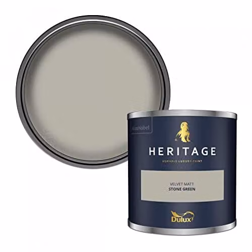 Dulux Trade Heritage Velvet Matt Emulsion Stone Green 1 l – 1