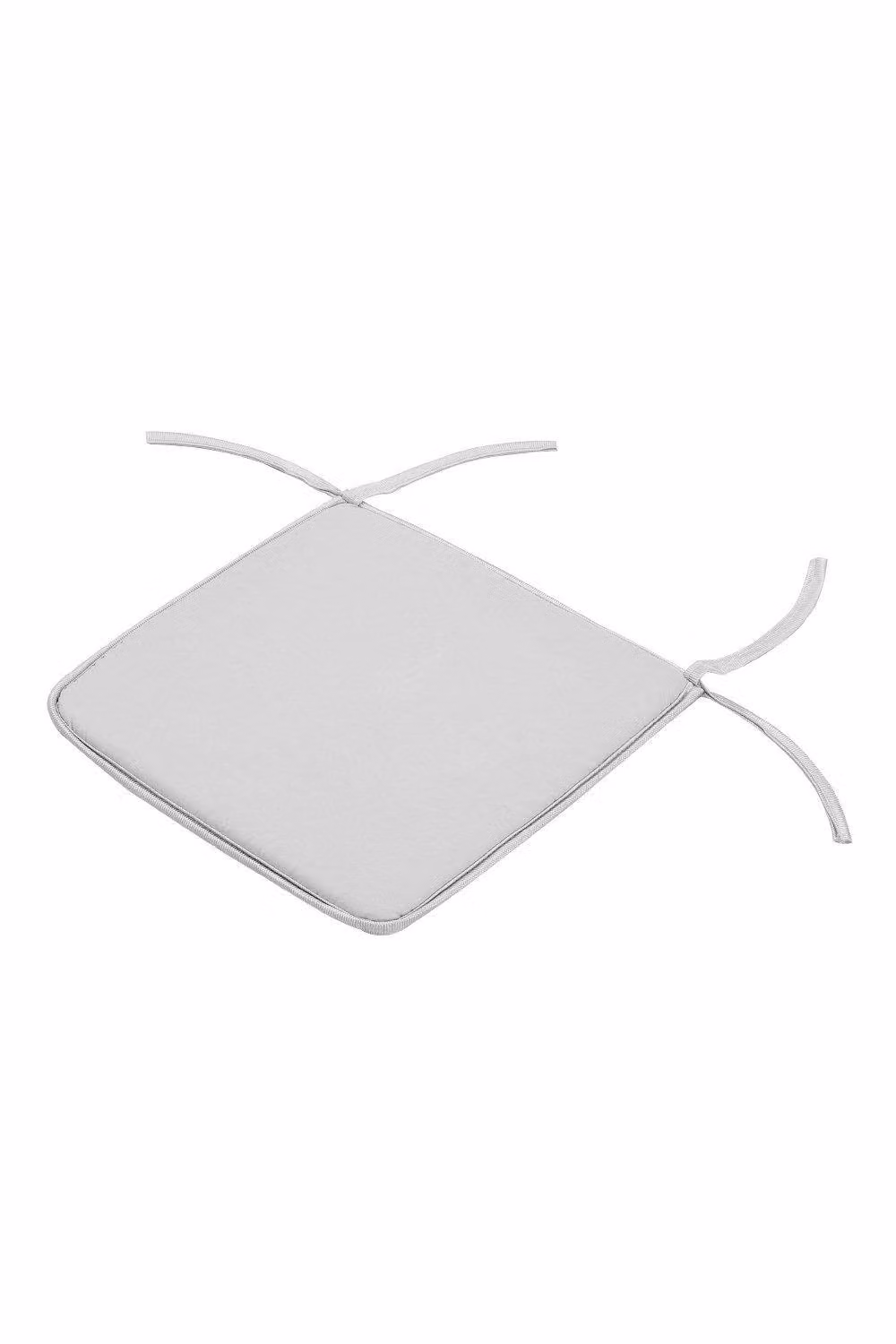 H&O Direct Set of 4 Grey Weatherproof Outdoor Patio Sponge Seat Cushions – 2