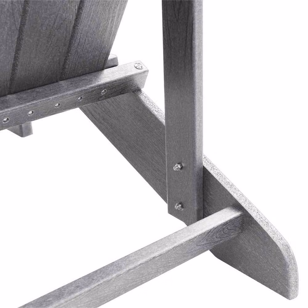 Berkfield Home Adirondack Chairs, 2 Piece Set, Light Grey, W/D/H: 74 x 82 x 90 cm – 7