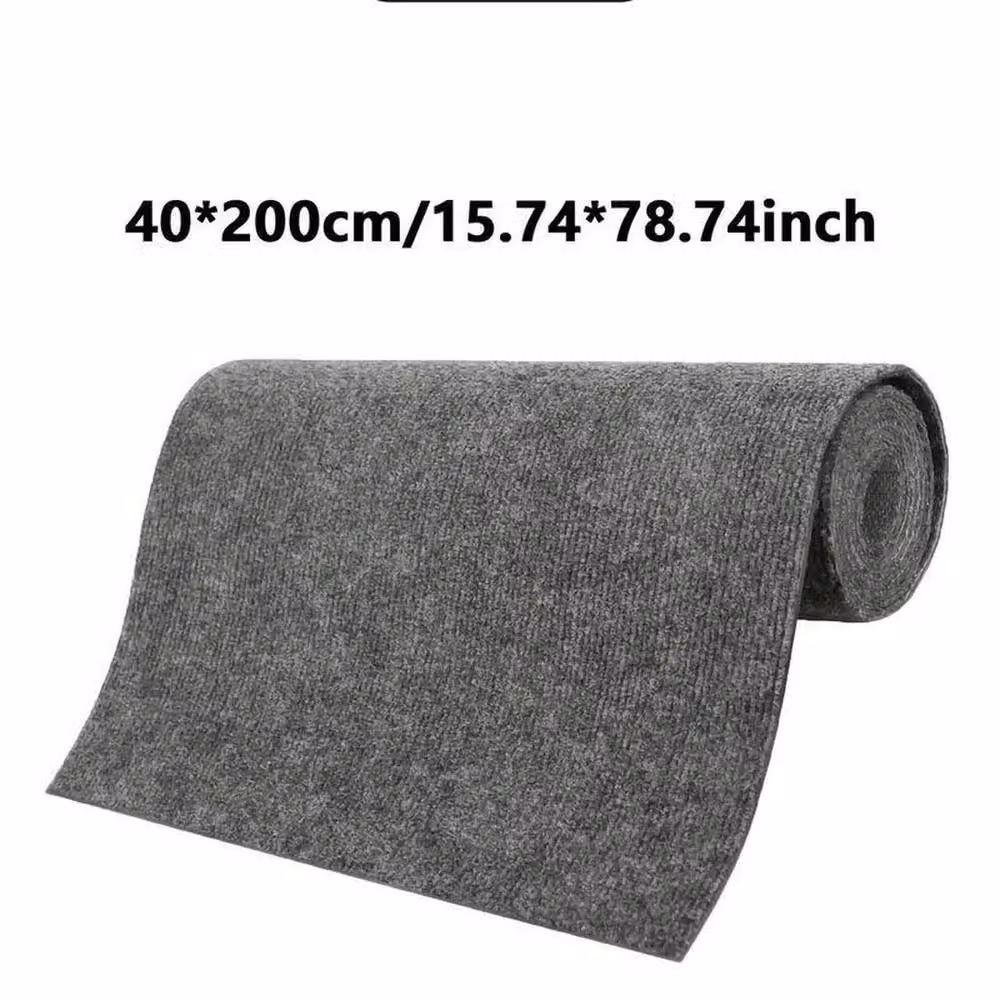 SPETLEK Dark Grey Self Adhesive Commercial Carpet Tile, Modern Plain Design – 2