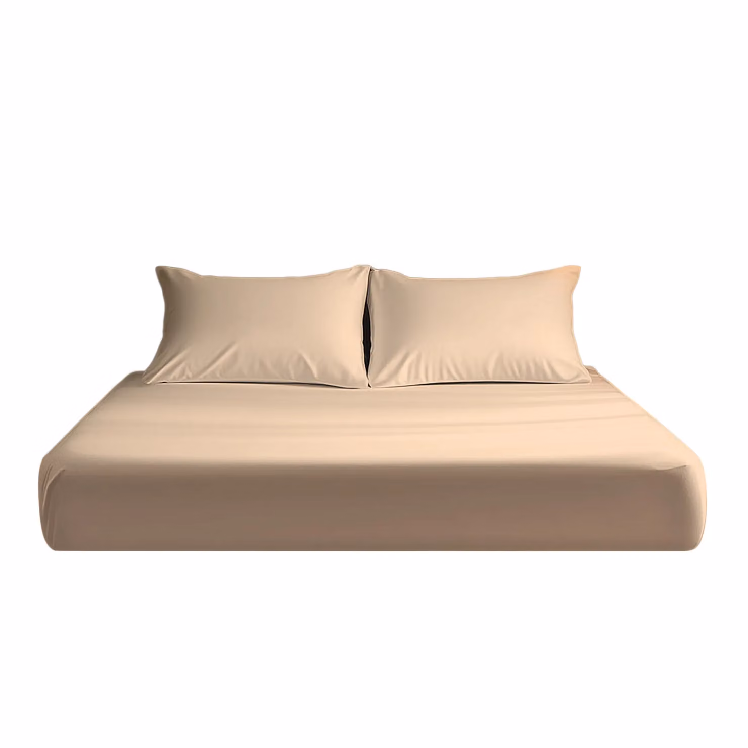 Snug City Microfibre Soft Touch Fitted Sheet, Beige, Small Double, W/D/H: 120 x 200 x 25 cm – 2
