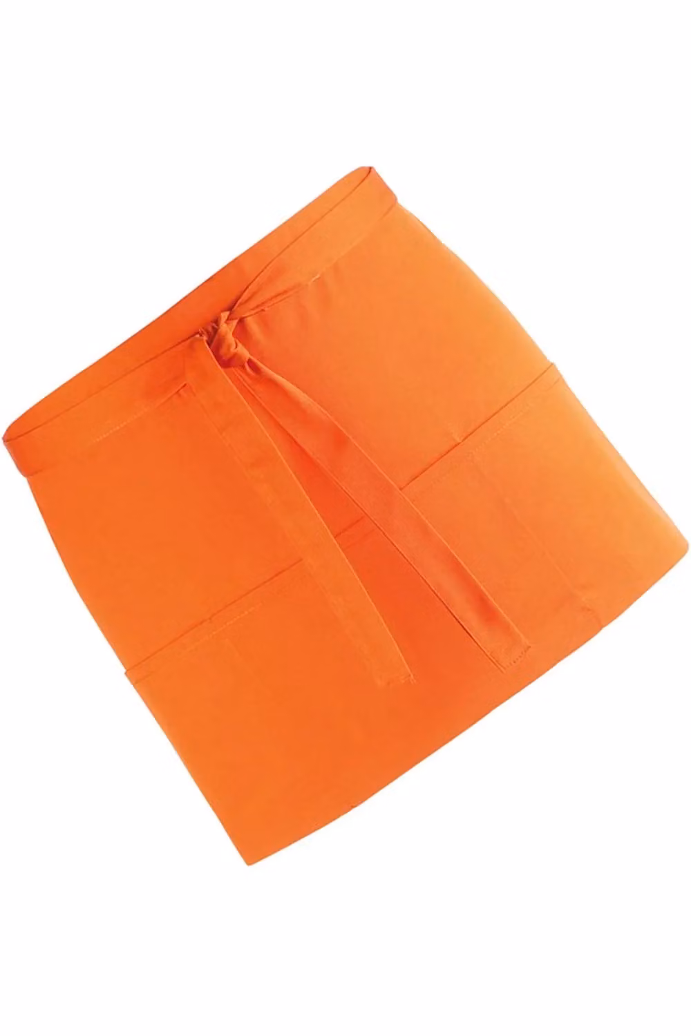 Premier Colours Pack of 2 Orange 3 Pocket Poly-Cotton Workwear Aprons – 2