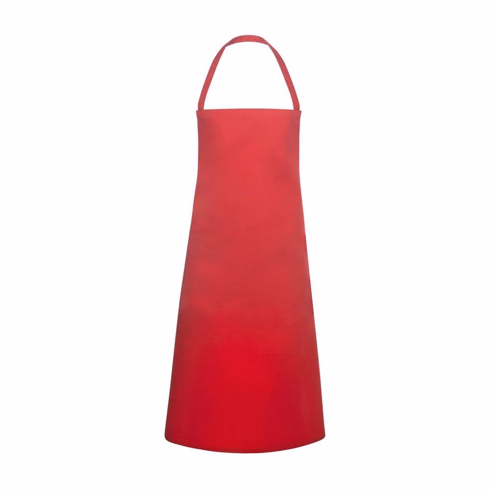 Karlowsky Basic Bib Apron in Red – 2