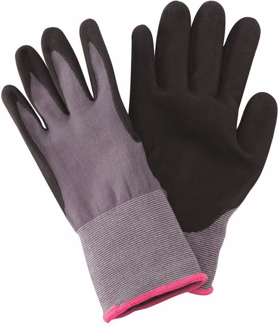 Kent & Stowe Women's Premium Seed & Weed Gloves in Grey and Multicolour, Size: Medium