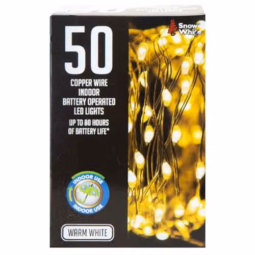 VFM e-Store Indoor Copper Wire Lights in White – 2