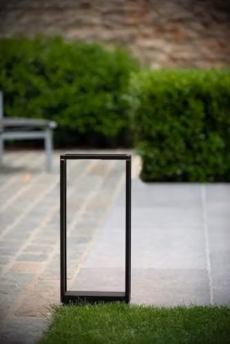 Lucide Narvik LED Bollard Light, Black Aluminium, IP65, 9.2W, 3000K Warm White – 3