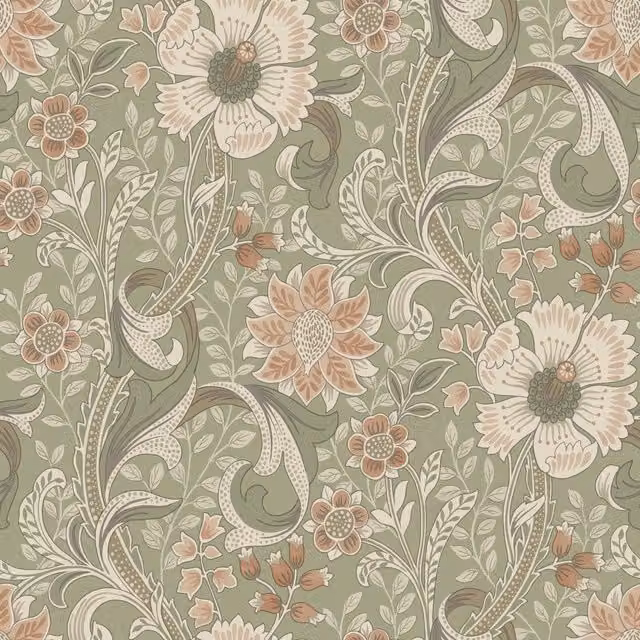 Grandeco Traditional Green