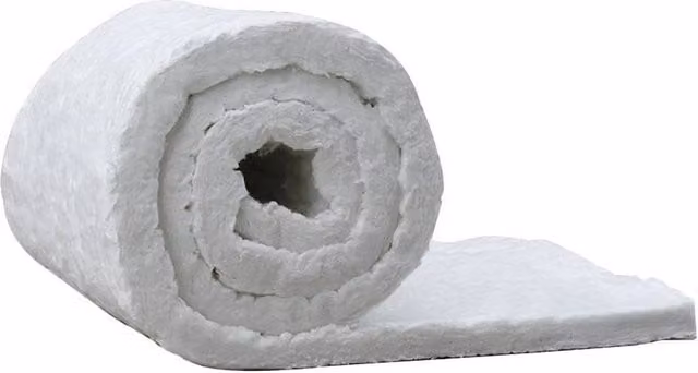 SPETLEK Fireproof Ceramic Fiber Insulation Blanket in Warm White, W/D/H: 100 x 61 x 0.5 cm