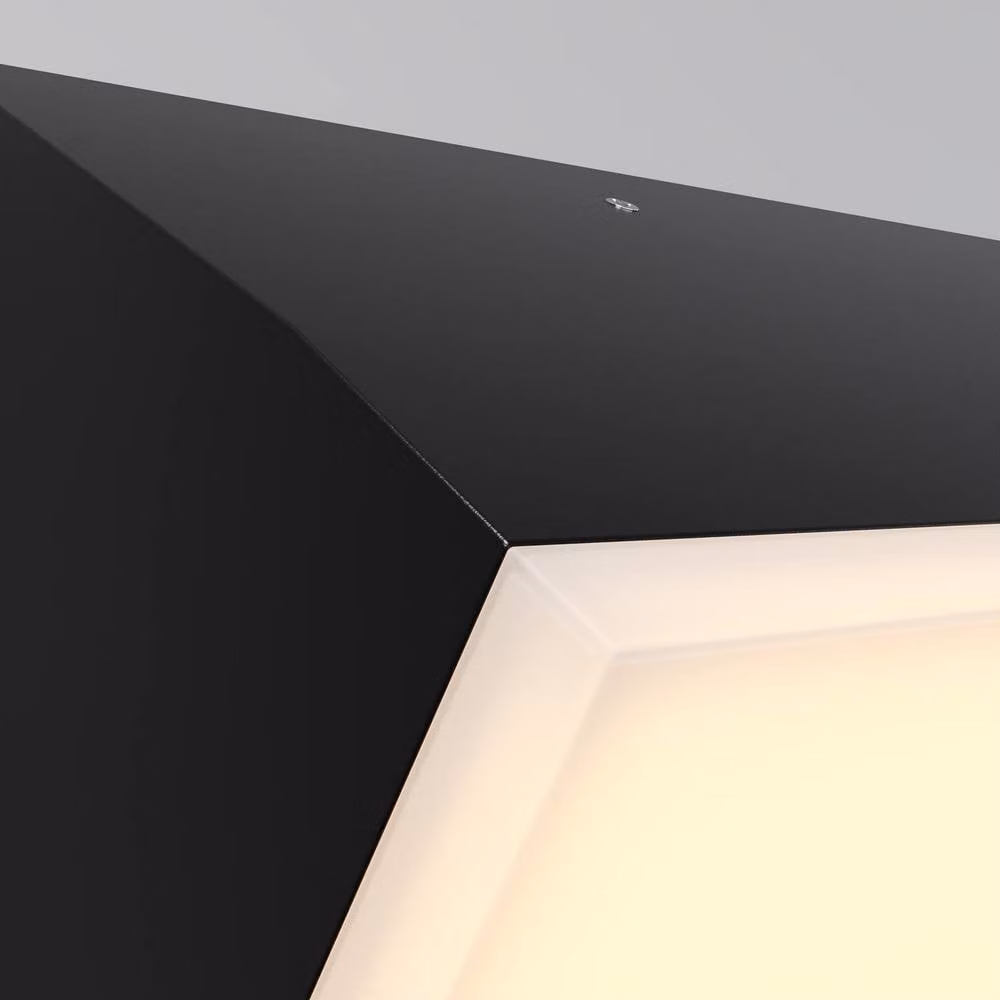 Netlighting Brick LED Outdoor Wall Down Lamp in Grey, W/D/H: 10 x 30 x 1 cm, 1600lm, 3000K, IP54 – 2