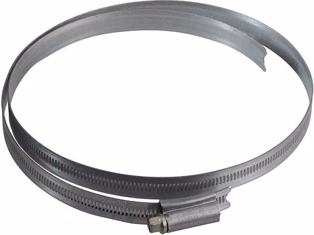Jubilee Zinc Protected Steel Hose Clip in Silver, Size 9.1/2In (210 - 242Mm)