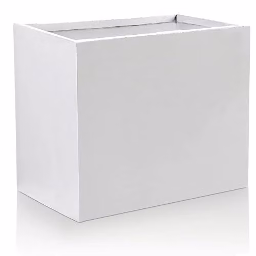 IDEALIST White Reinforced Stone Outdoor Trough Planter, 40L – 3
